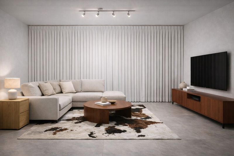 וילון לבן וקלאסי להצללה גבוהה