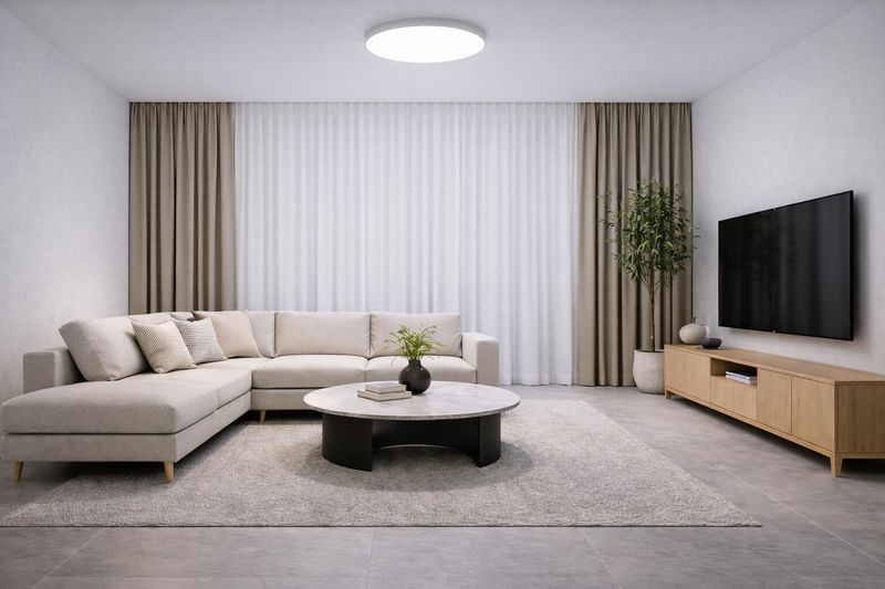 וילון דו שכבתי למגוון מצבי הצללה ופרטיות