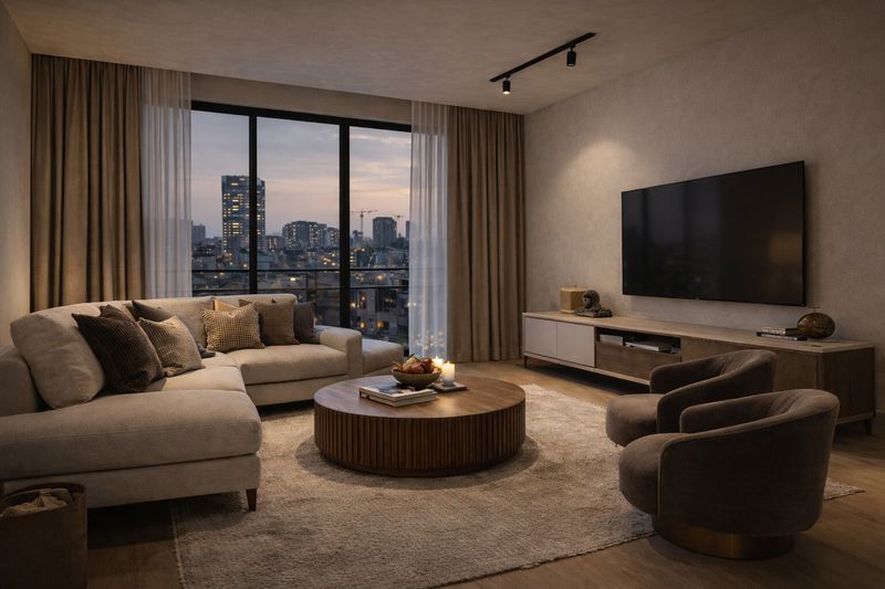 וילון דו שכבתי למגוון מצבי הצללה ופרטיות